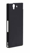 Sony Xperia Z Plastic Back Cover Case - Black